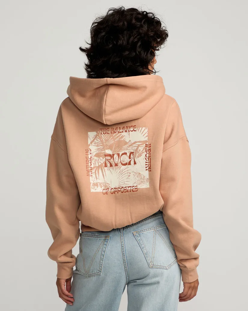 RVCA Womens Court Zip Hoodie