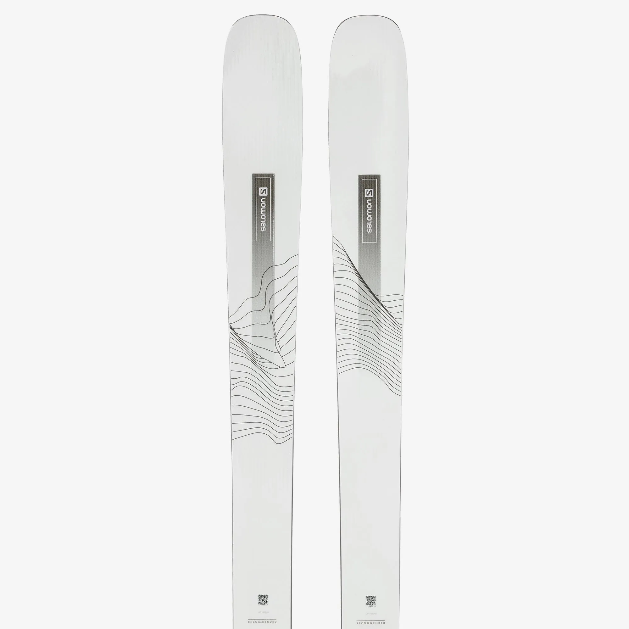 Salomon Stance W 94 Skis White Black - 2023