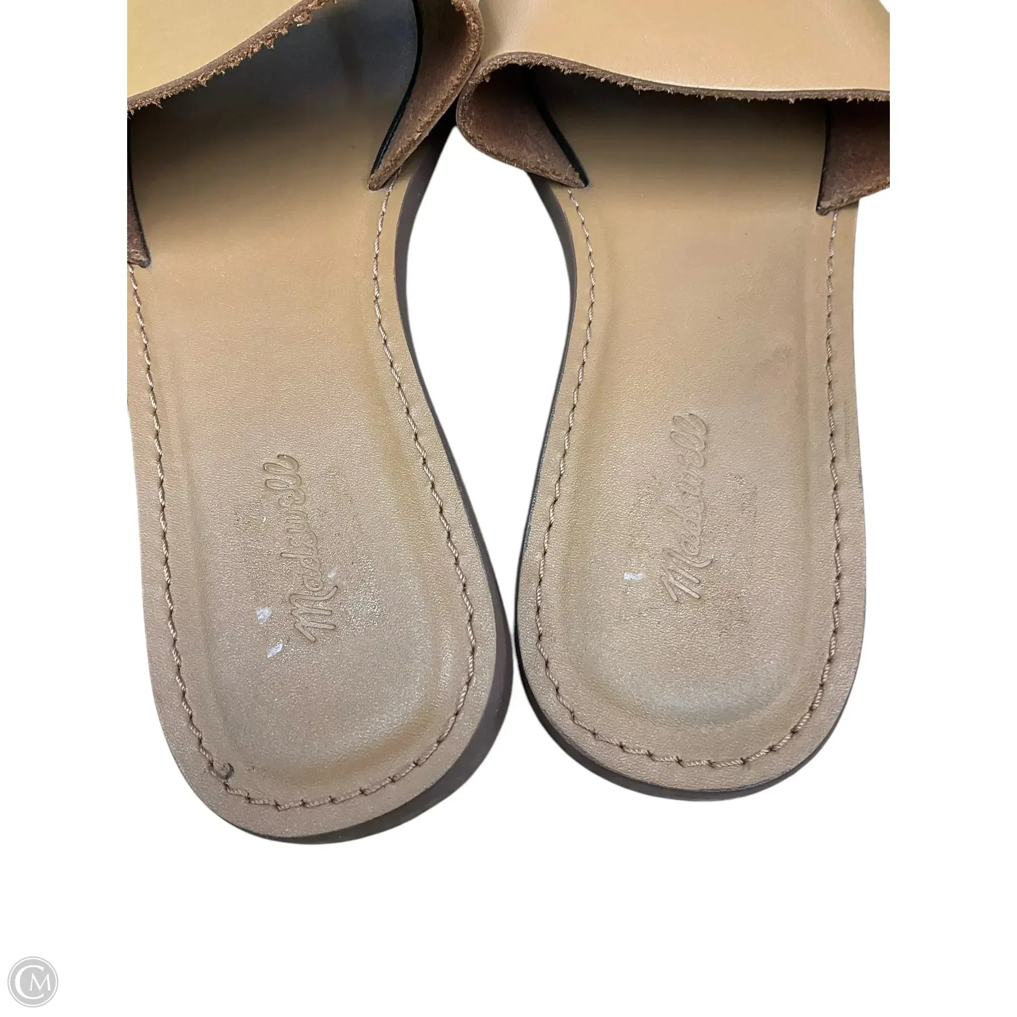 Sandals Flats By Madewell In Tan, Size: 7
