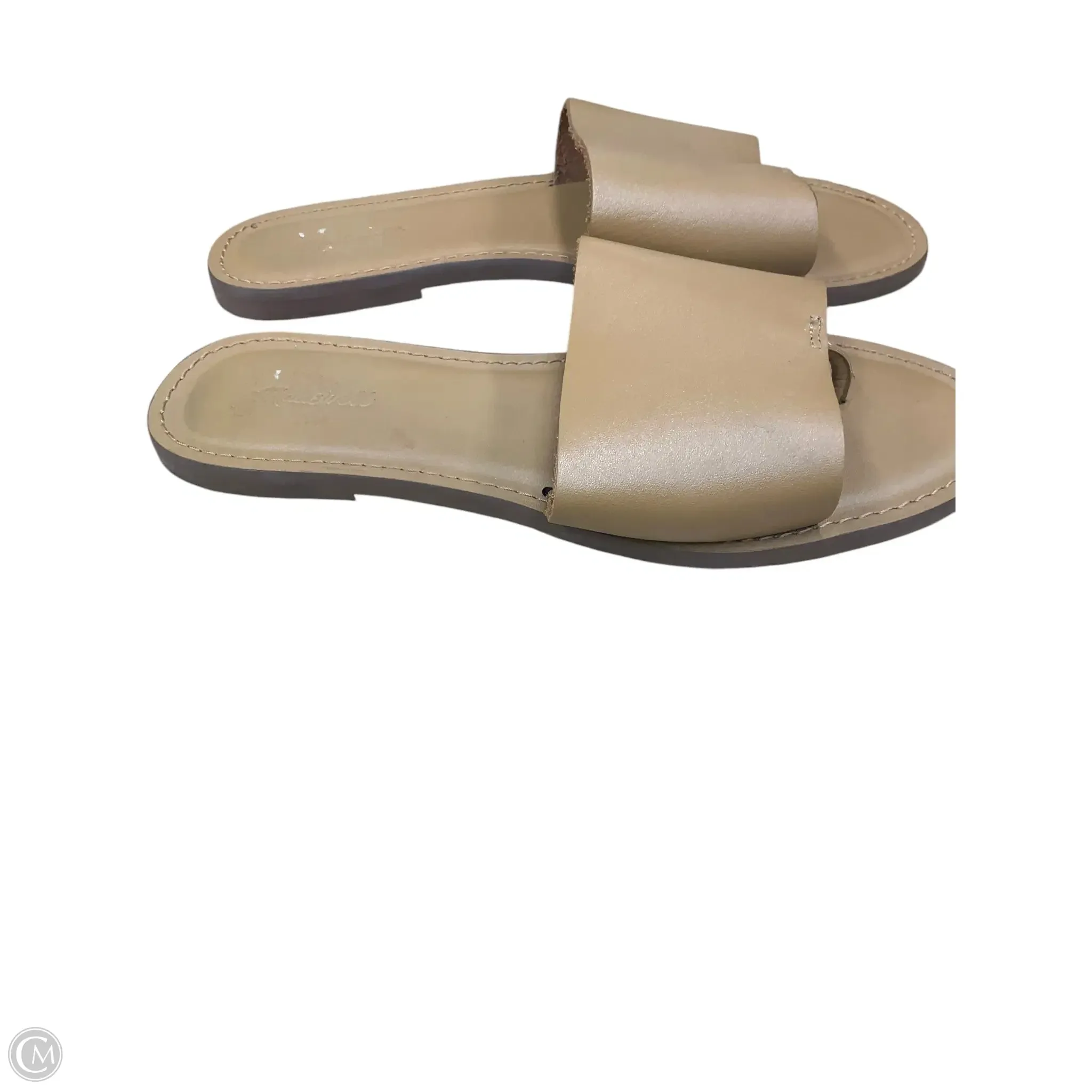 Sandals Flats By Madewell In Tan, Size: 7