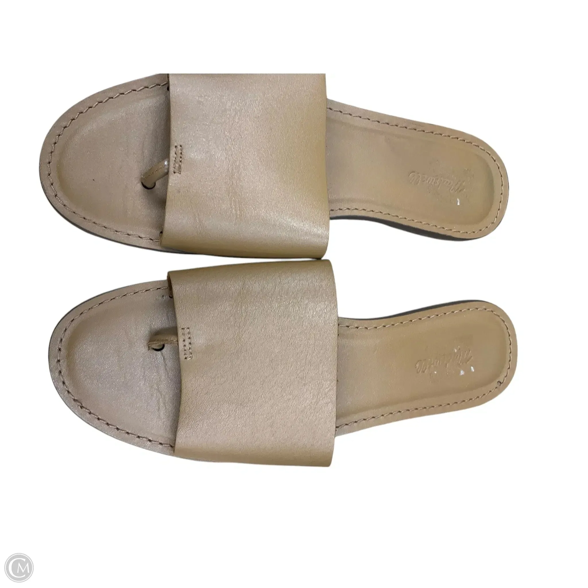 Sandals Flats By Madewell In Tan, Size: 7