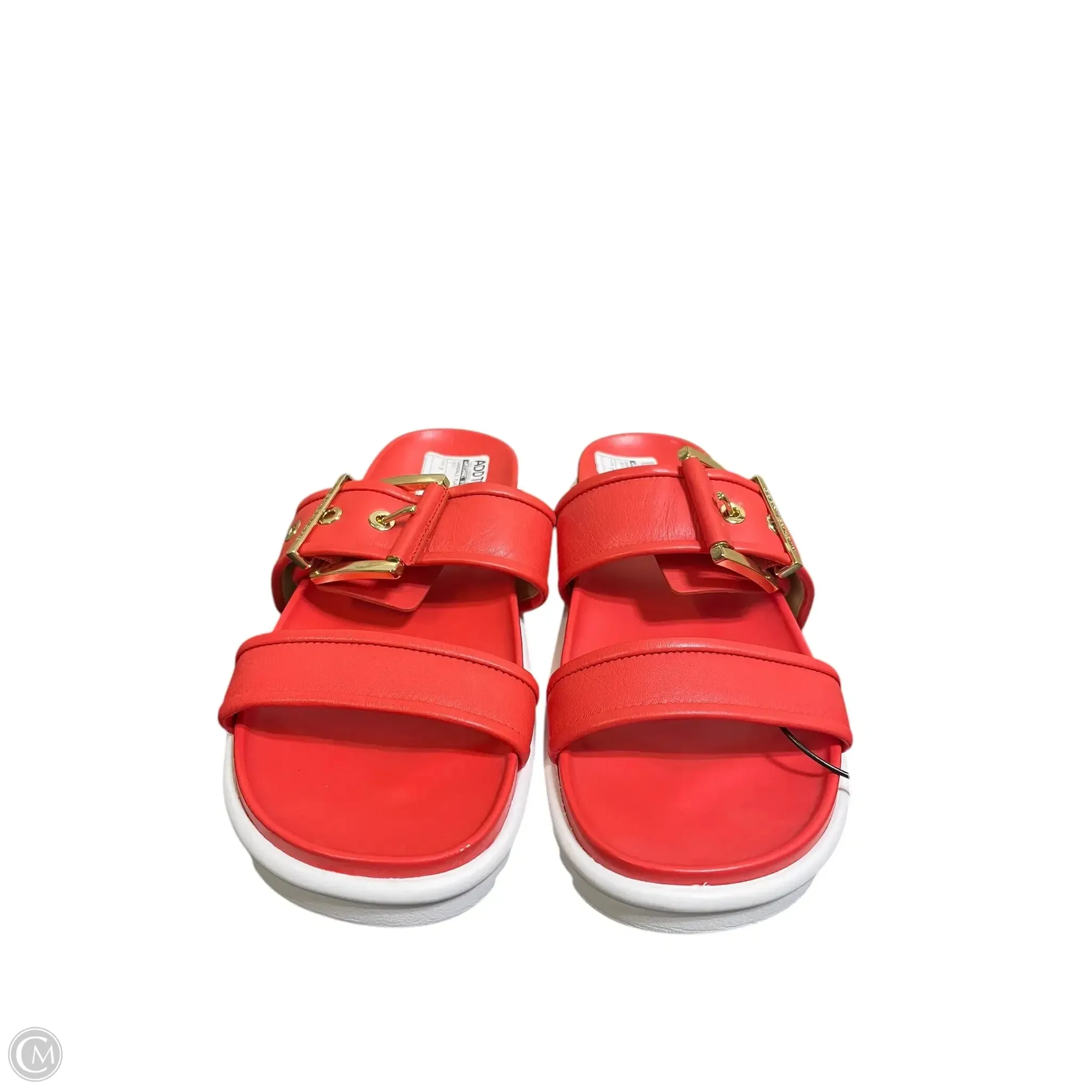 Sandals Flats By Michael By Michael Kors In Red, Size: 7
