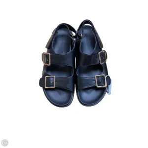 Sandals Flats By Old Navy In Black, Size: 10