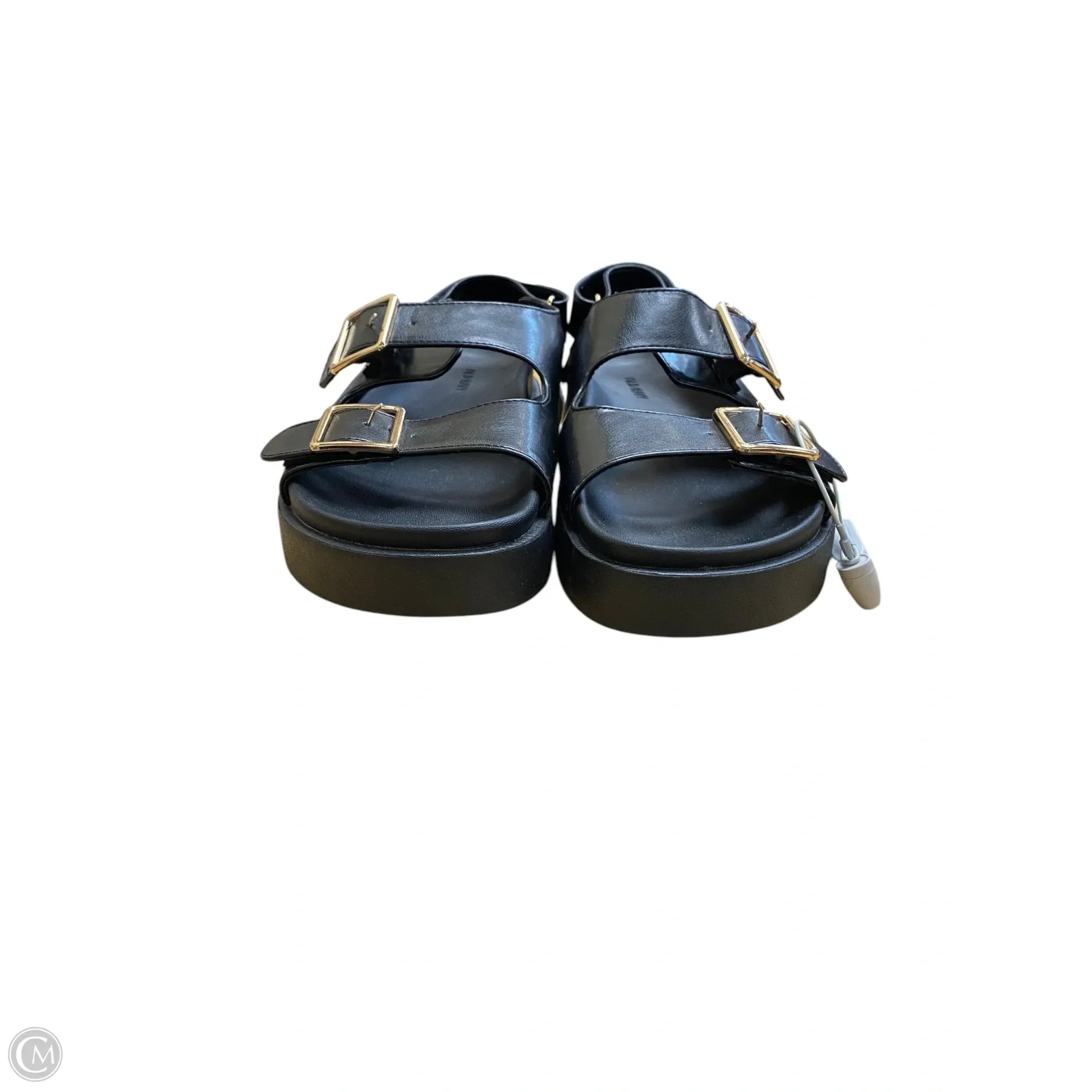 Sandals Flats By Old Navy In Black, Size: 10