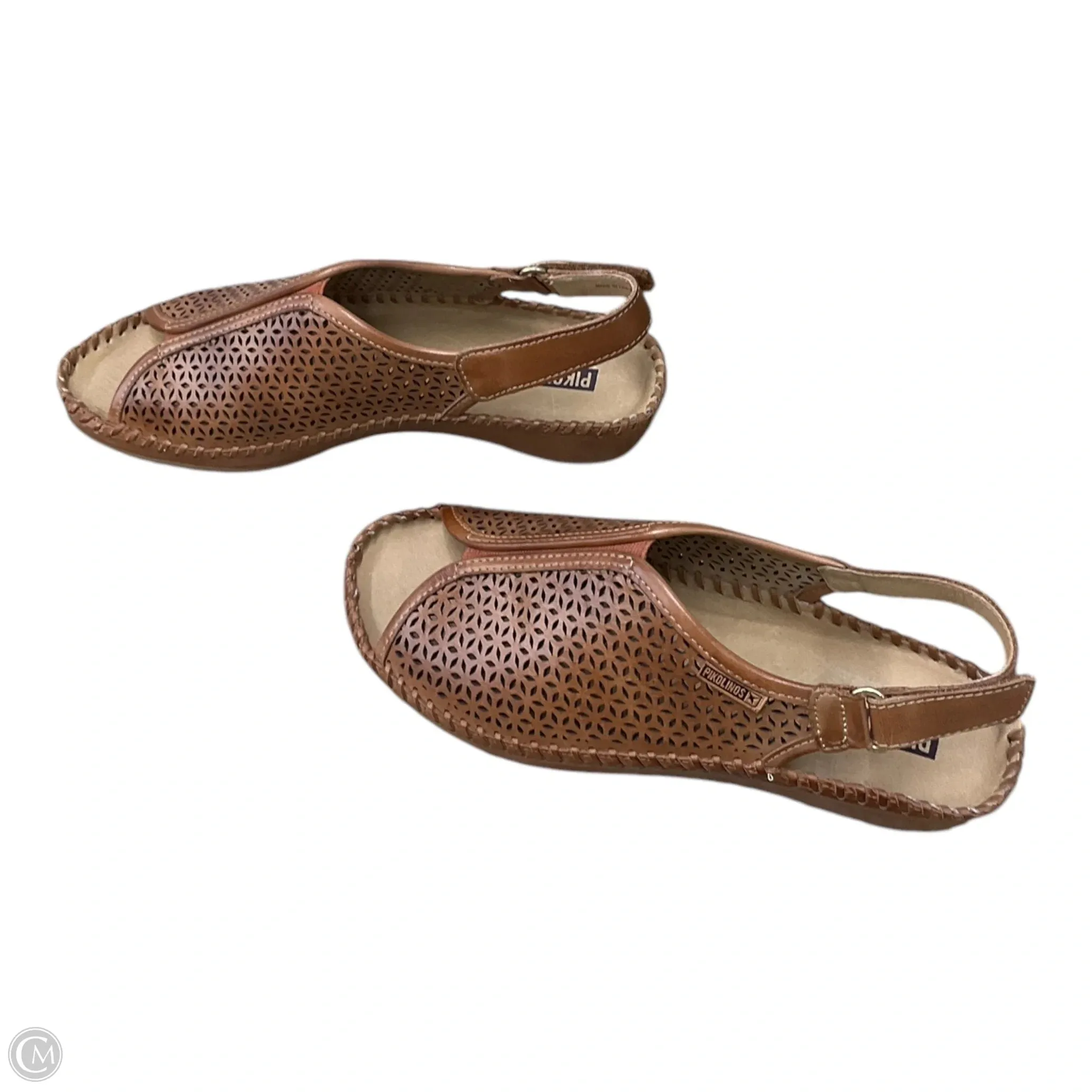 Sandals Flats By Pikolinos In Brown, Size: 6.5