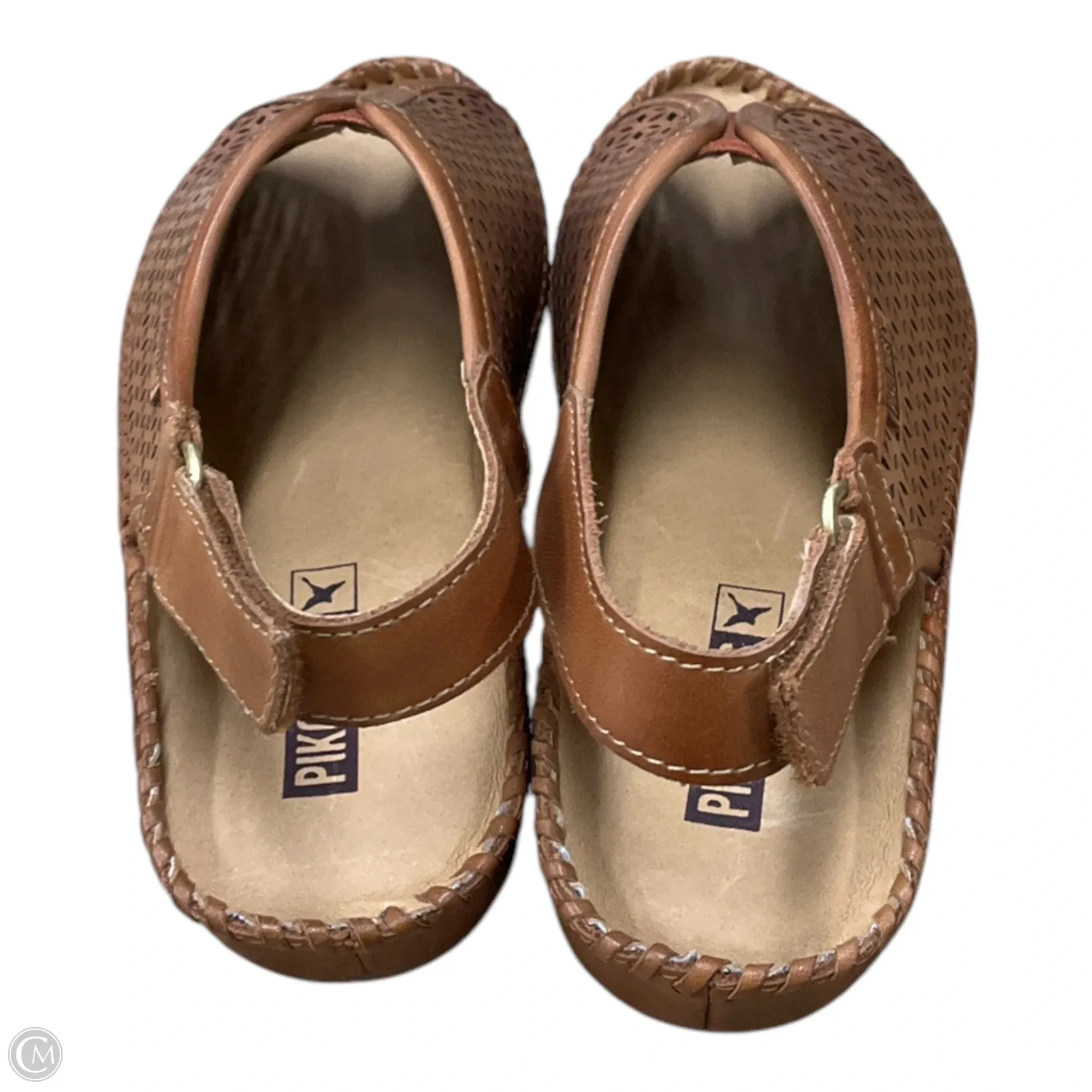 Sandals Flats By Pikolinos In Brown, Size: 6.5