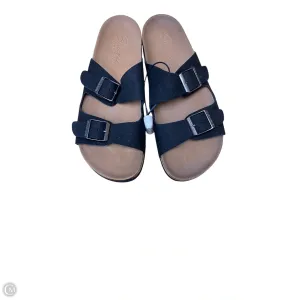 Sandals Flats By Skechers In Black, Size: 8