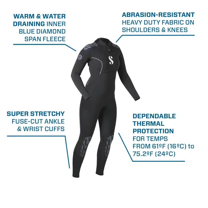 Scubapro Everflex Yulex 3/2mm Women's Wetsuit