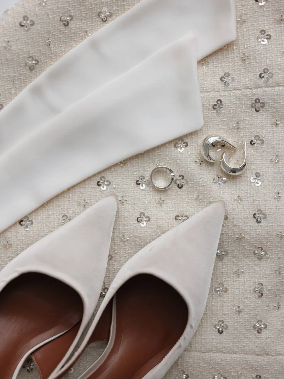 Sequin Embellished Mini Dress