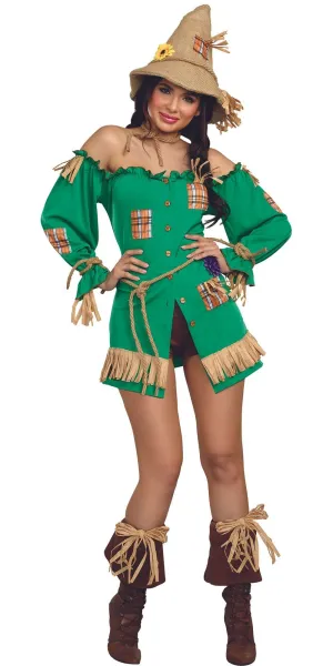 Sexy Scarecrow Storybook Women's Costume