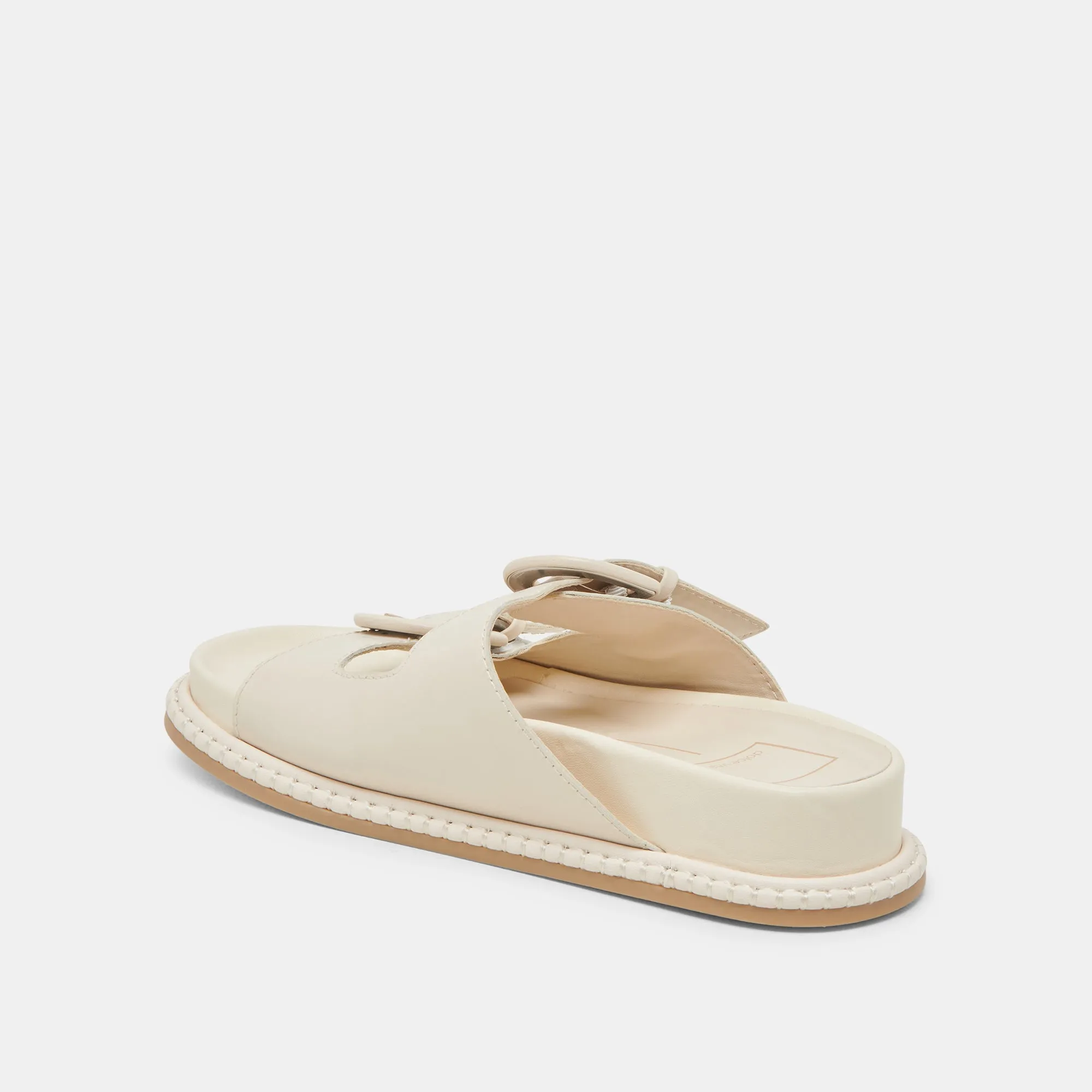 SHAUNY SANDALS BONE LEATHER