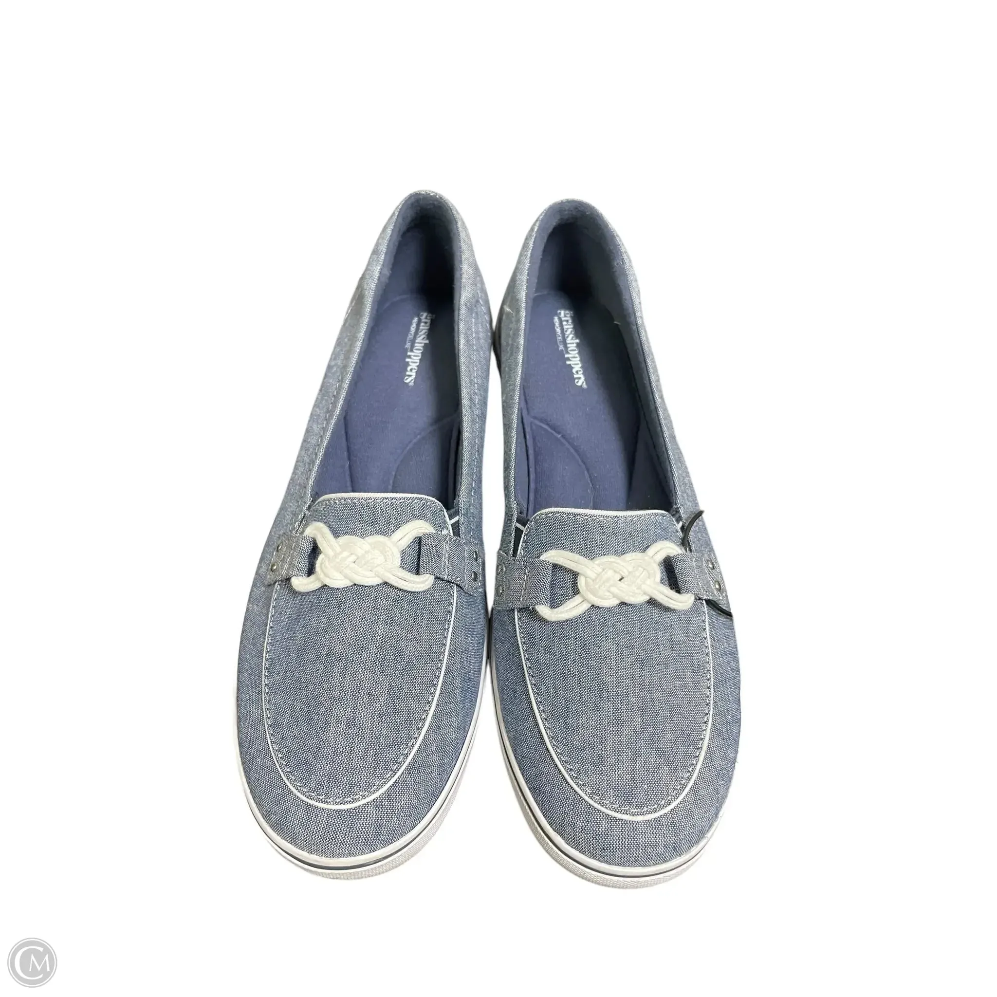 Shoes Flats By Grasshoppers In Blue, Size: 10