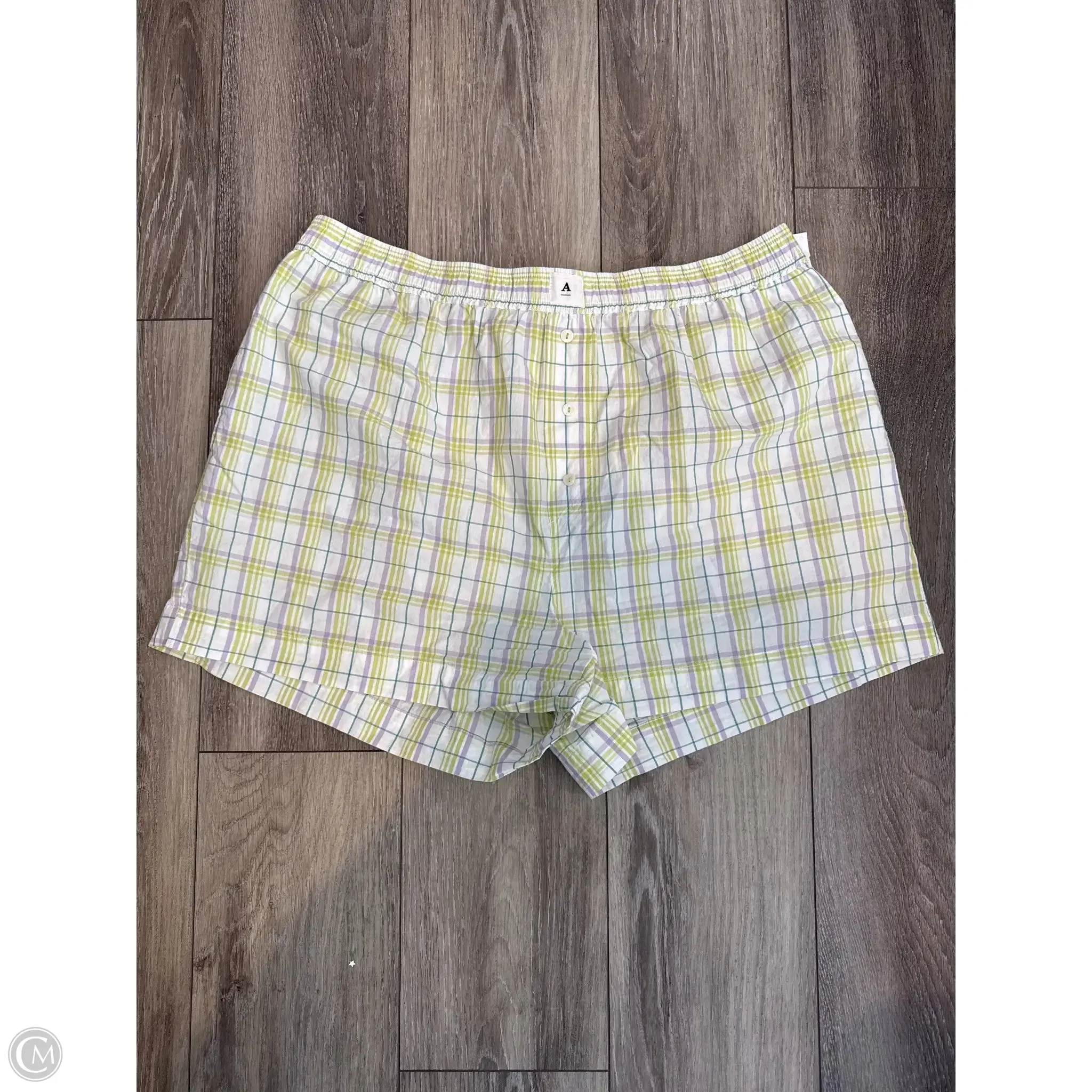 Shorts By Anthropologie In Green, Size: Xl
