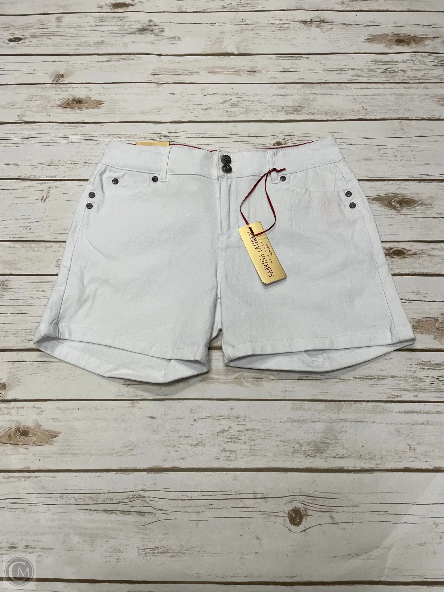 Shorts By Cme In White, Size: 12