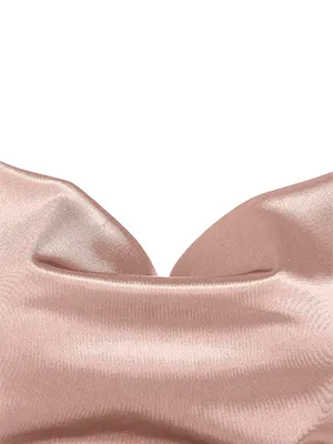 Side Slit Satin Sexy Short Homecoming Dress