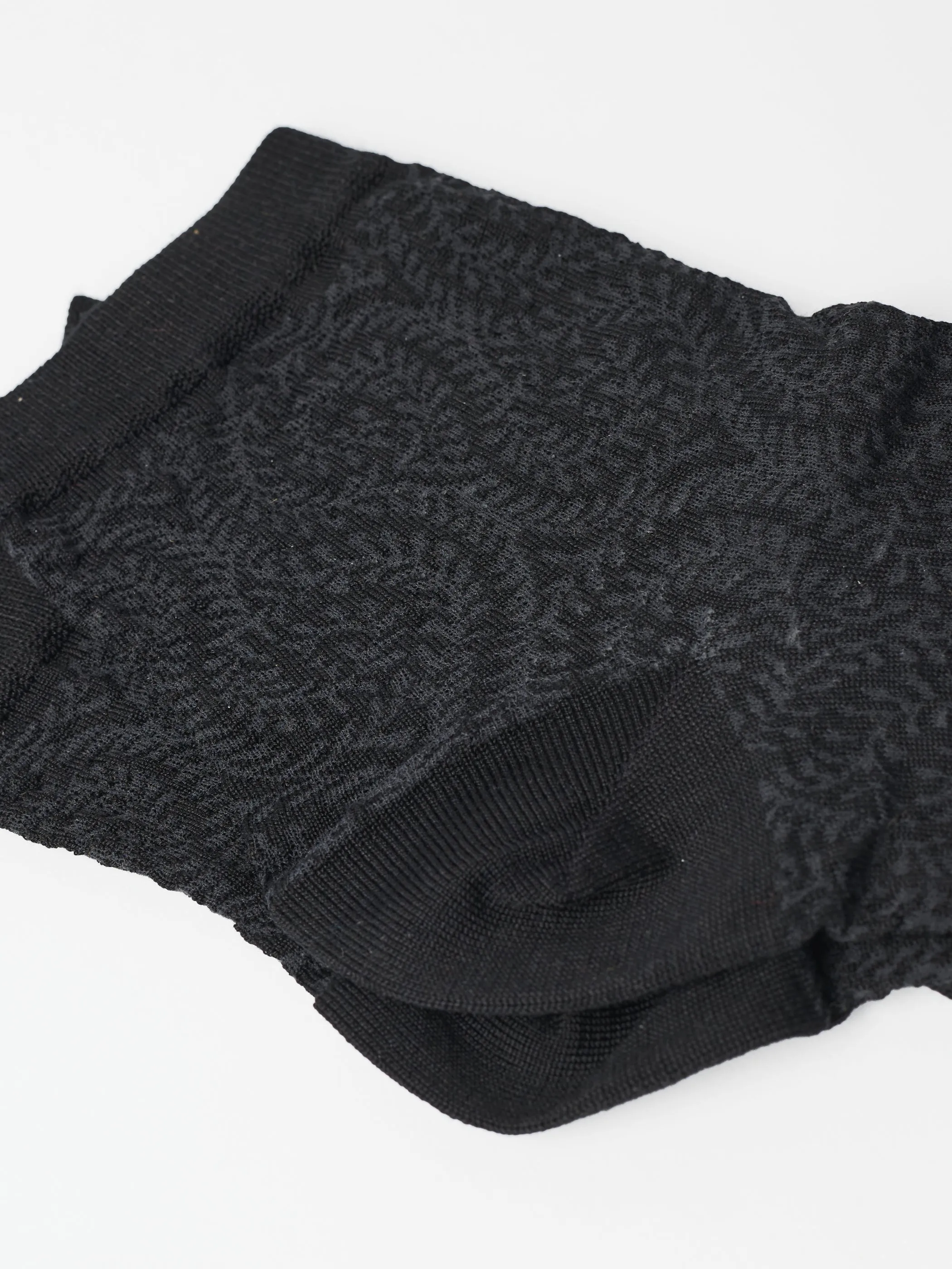 Silk Lace Trainer Socks