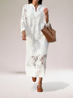Simona® | Luxurious lace maxi dress