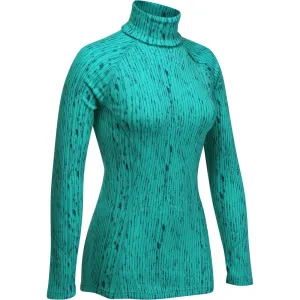 Simple Warm Women's Turtleneck Ski Base Layer - Blue
