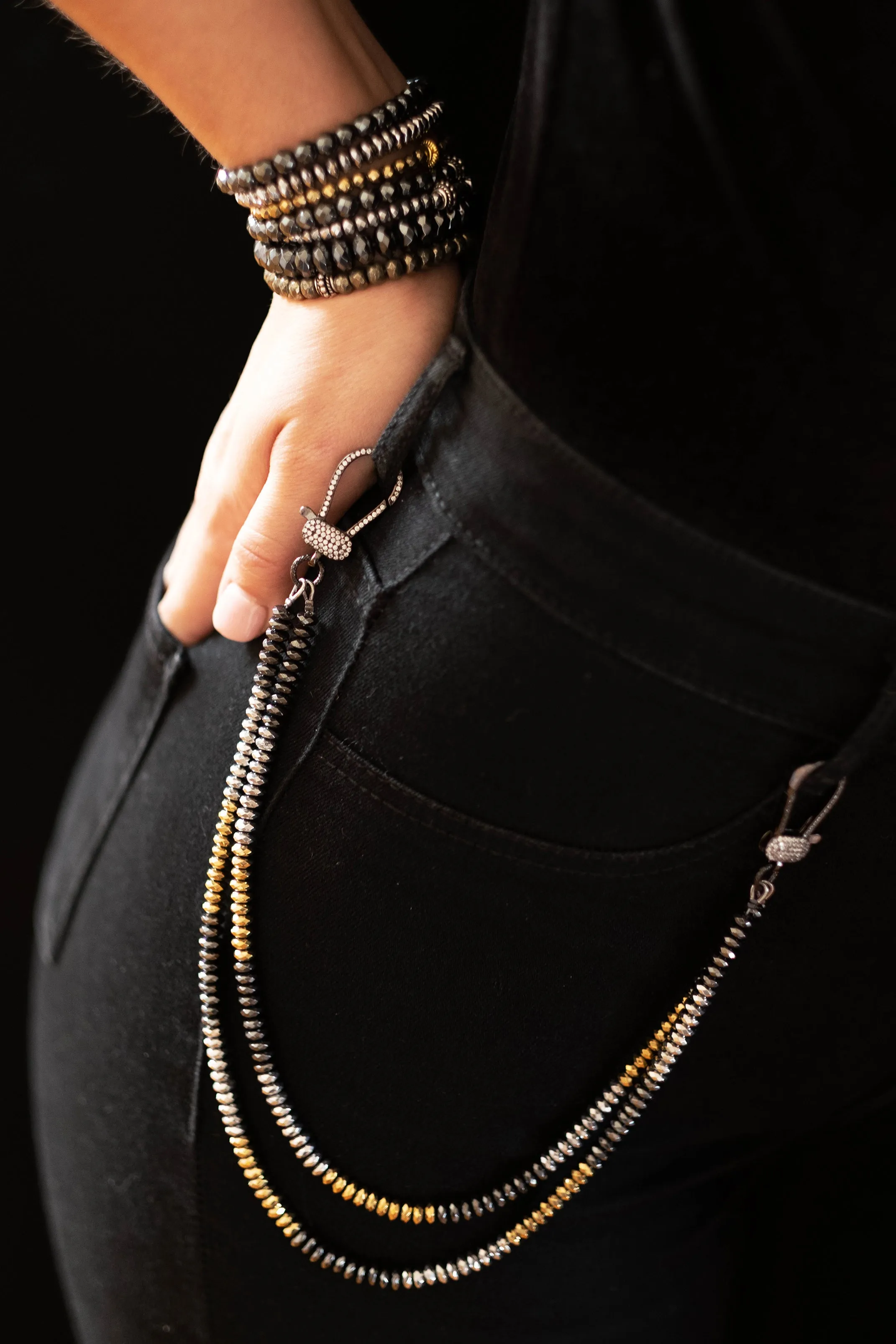 Single Strand Denim Drip Collection