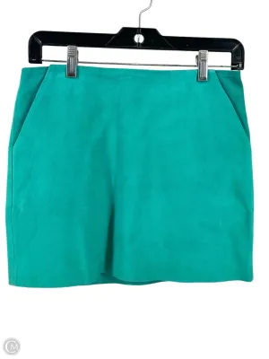 Skirt Designer By Diane Von Furstenberg In Teal, Size: 2