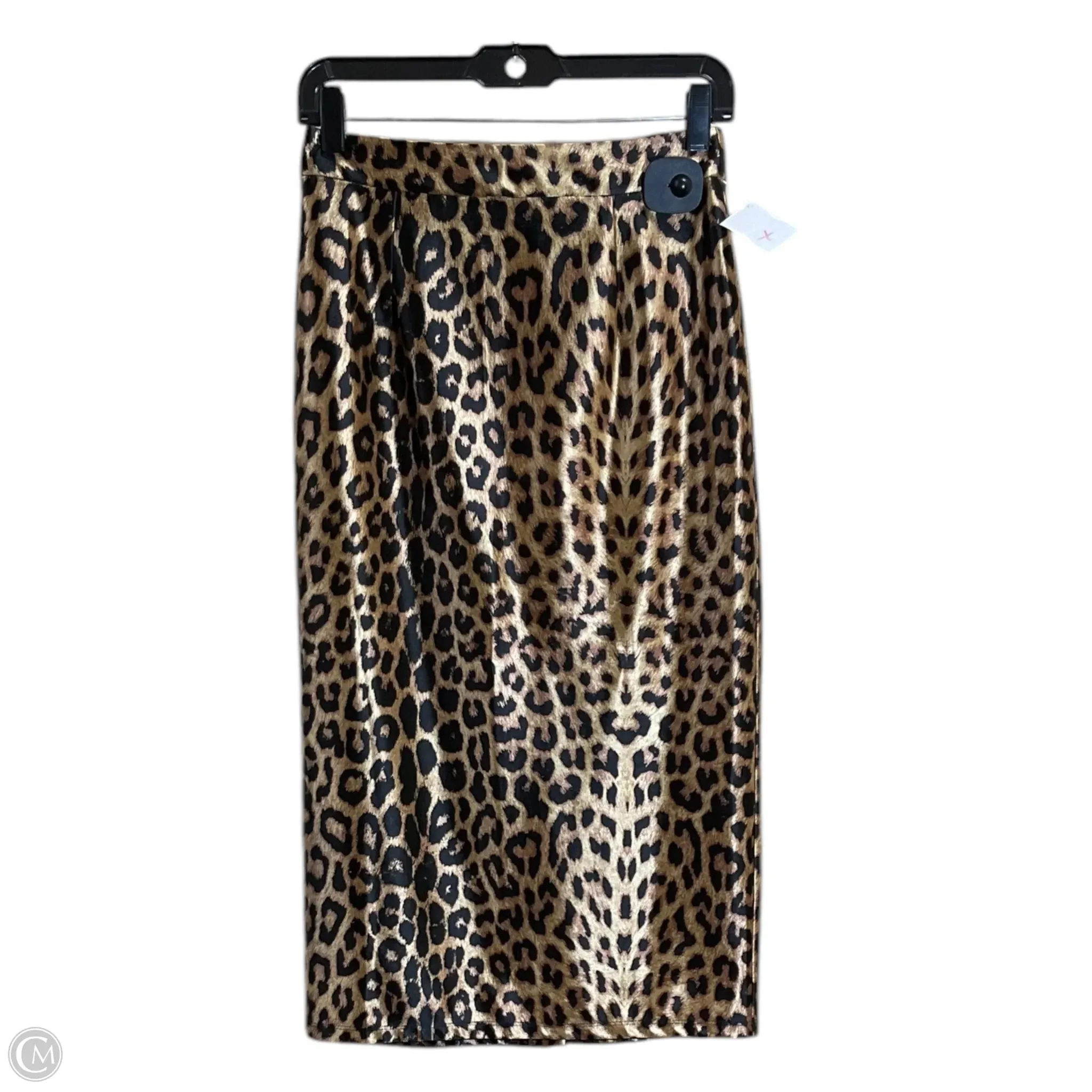 Skirt Midi By Clothes Mentor In Animal Print, Size: S