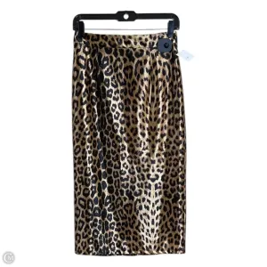 Skirt Midi By Clothes Mentor In Animal Print, Size: S