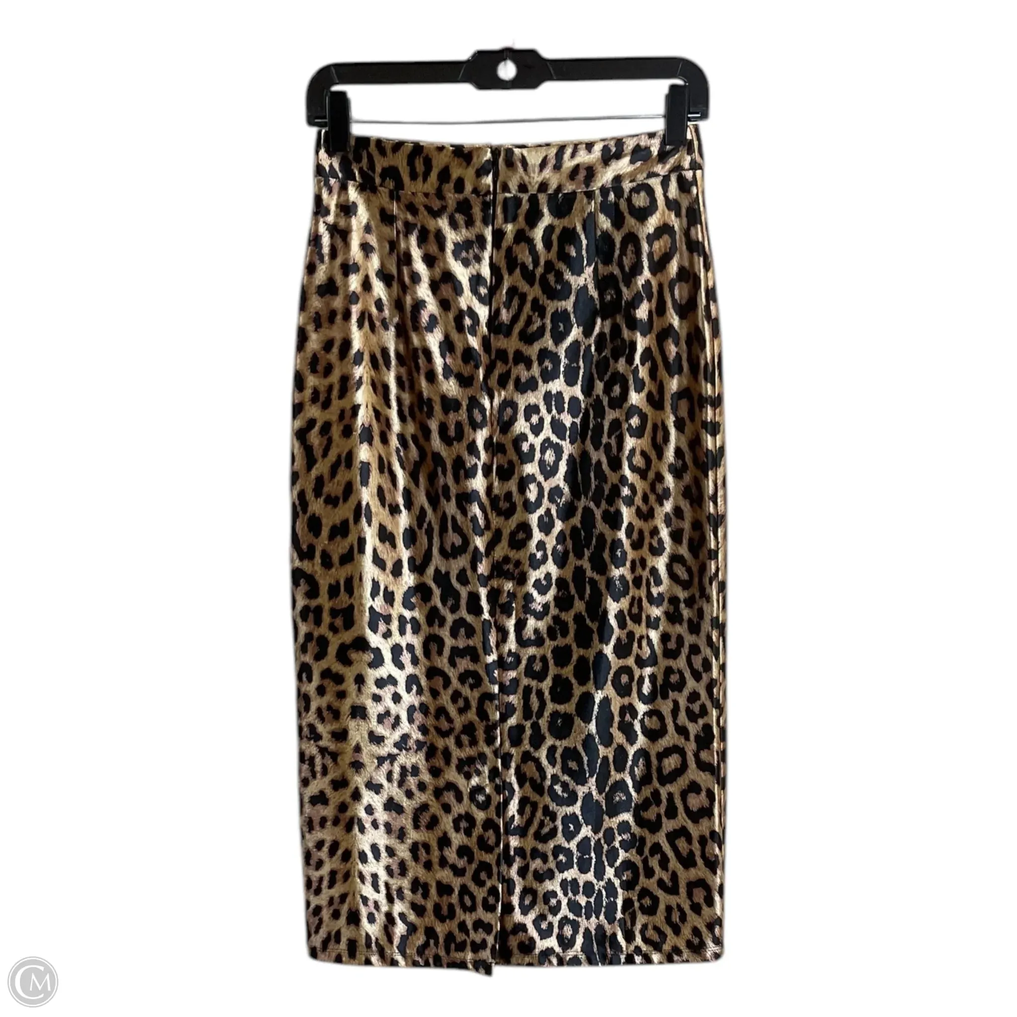 Skirt Midi By Clothes Mentor In Animal Print, Size: S