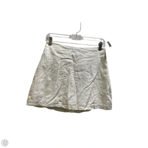 Skirt Mini & Short By Abercrombie And Fitch In White, Size: S