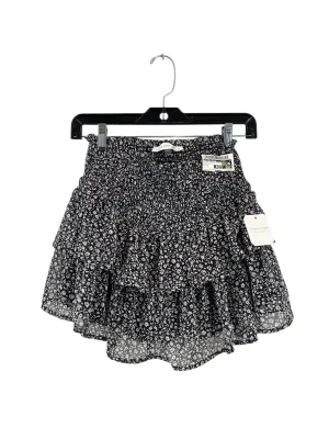 Skirt Mini & Short By Altard State In Black & White, Size: S
