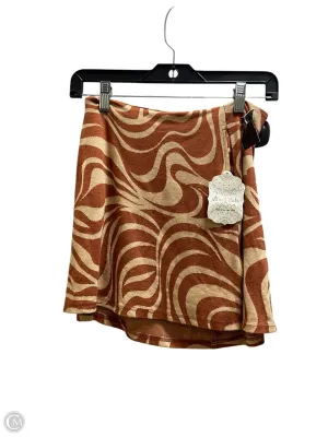 Skirt Mini & Short By Altard State In Brown, Size: M