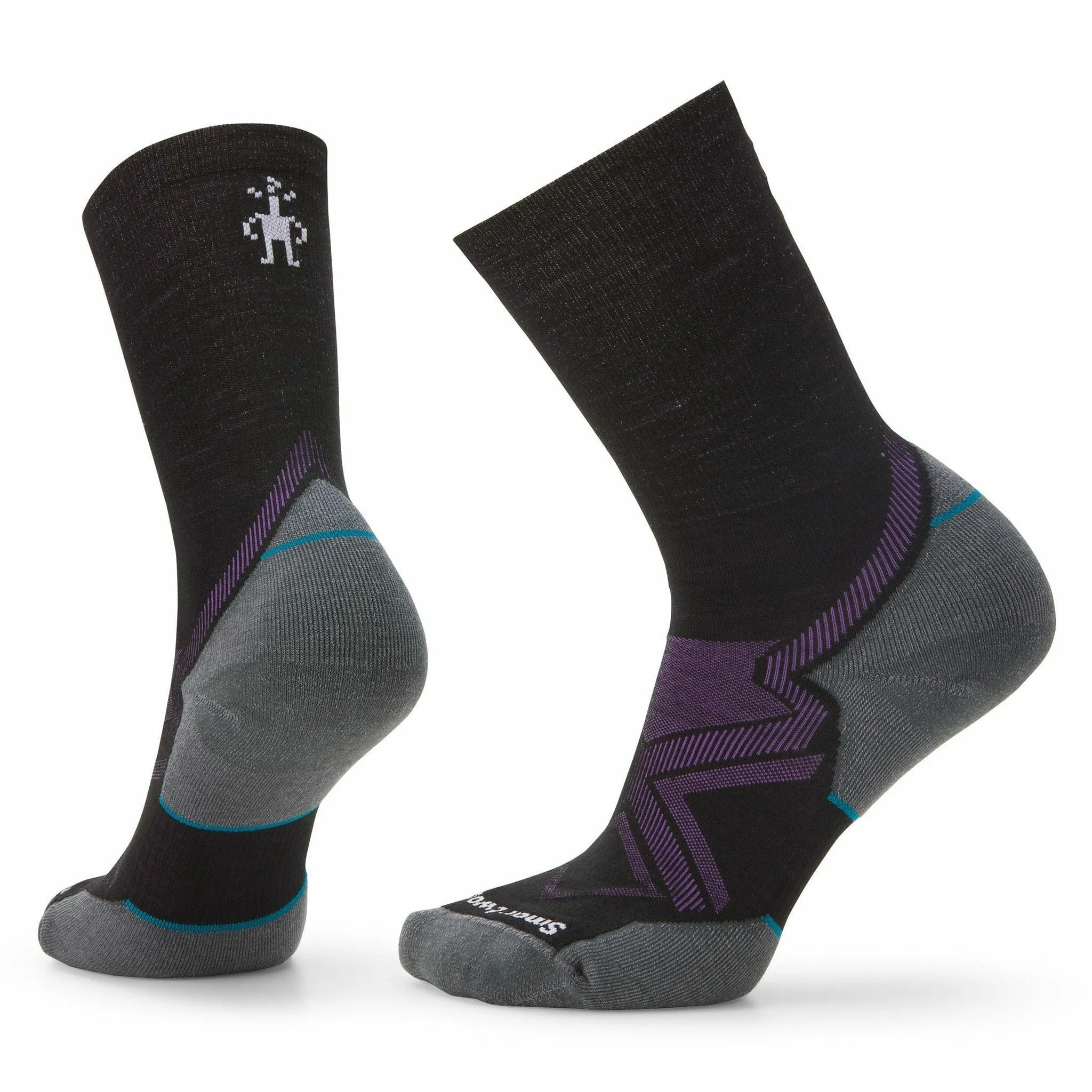 Smartwool Womens Run Cold Weather Targeted Cushion Crew Socks