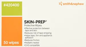 Smith & Nephew Skin-prep Protective Dressing Wipes- 10 boxes