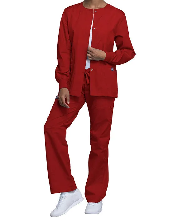 Snap Front Warm Up Jacket
