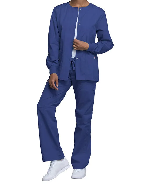 Snap Front Warm Up Jacket