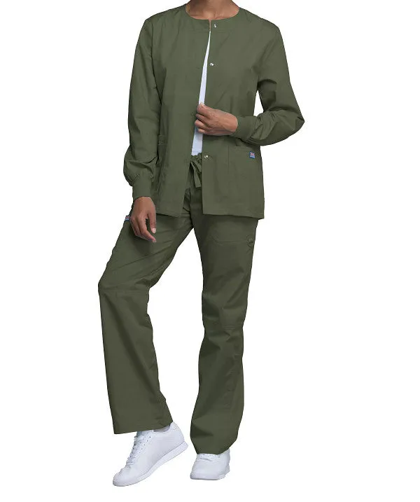 Snap Front Warm Up Jacket