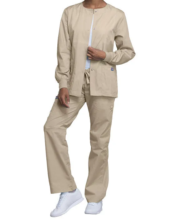 Snap Front Warm Up Jacket