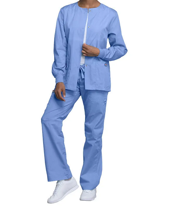 Snap Front Warm Up Jacket