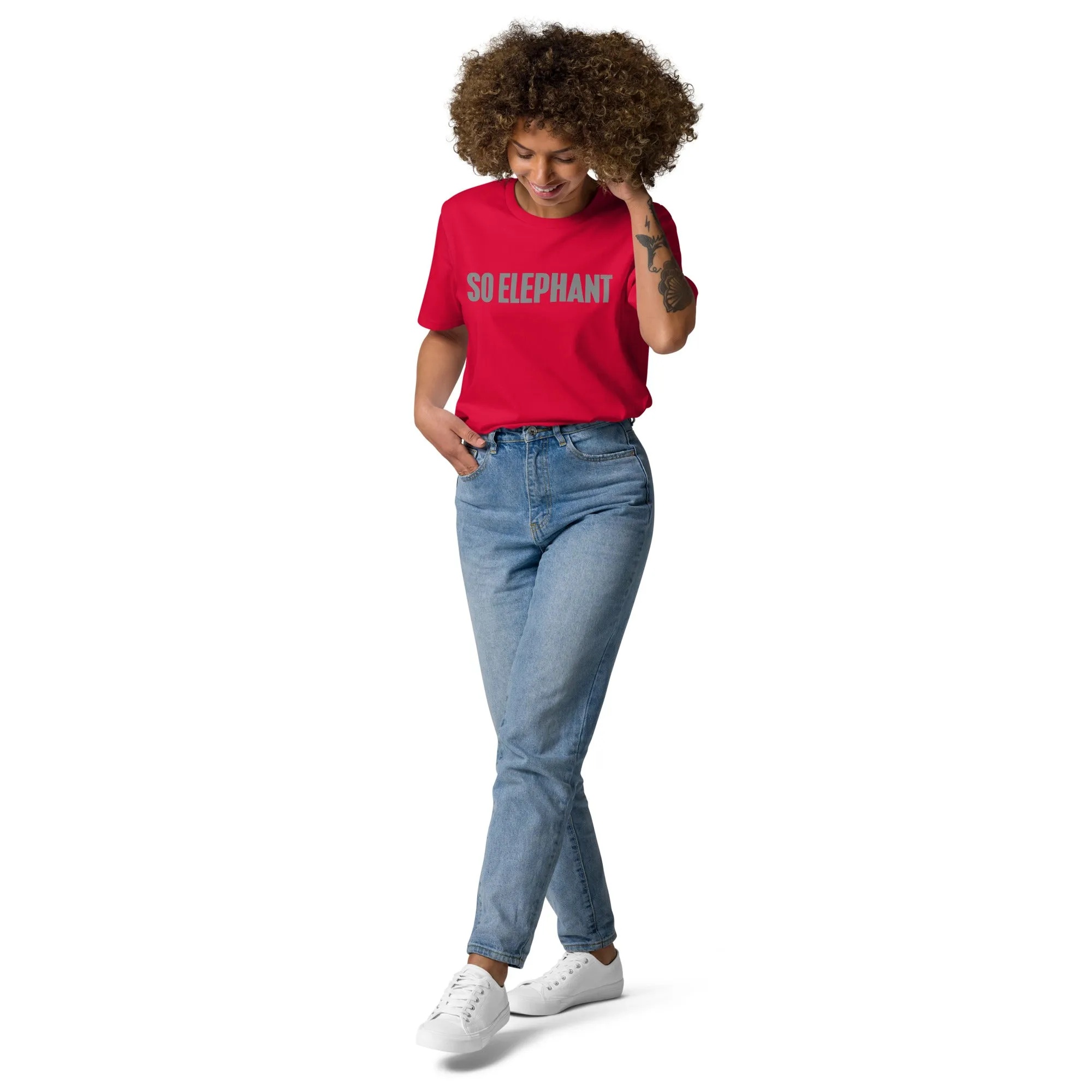 SO ELEPHANT WOMEN'S "ORIGINAL / GREY" T-SHIRT