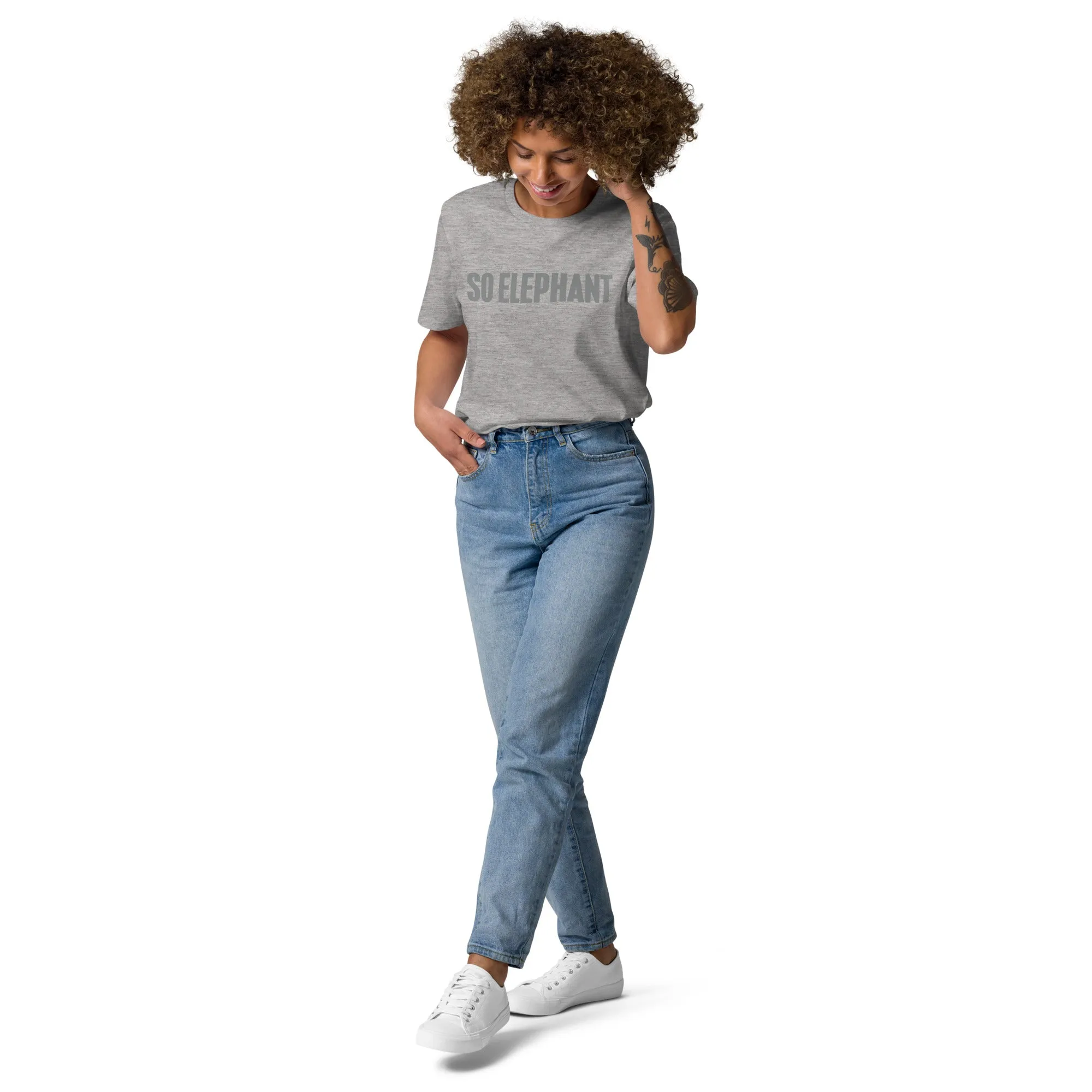 SO ELEPHANT WOMEN'S "ORIGINAL / GREY" T-SHIRT
