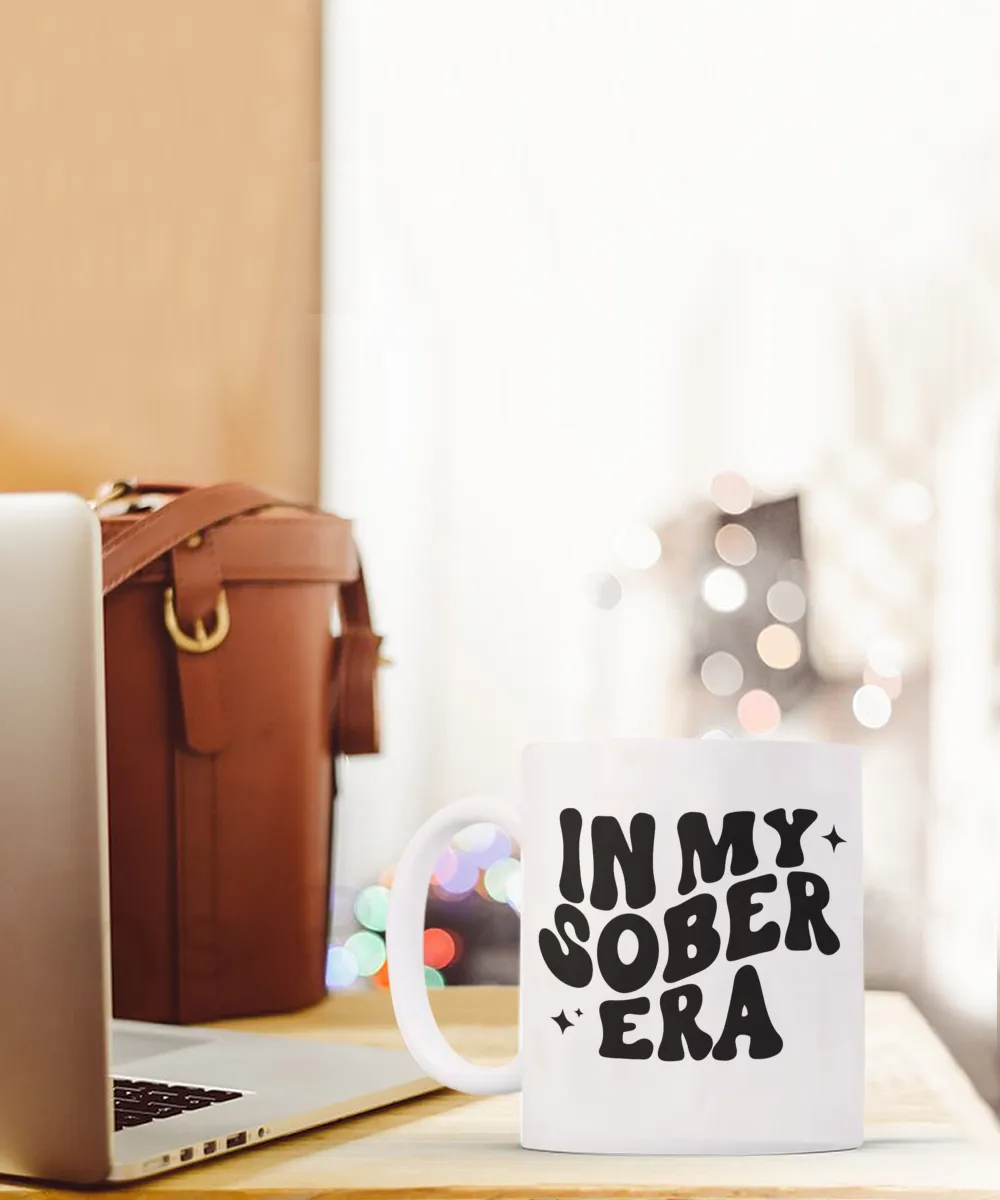 Sobriety Gift for Women, Sober Gift for Men, Sober Mug, Sober Anniversary, In My Sober Era, Coffee Cup