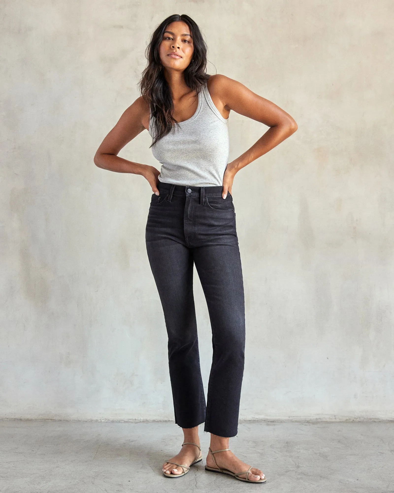 Sojourn Ribbed Tank - FINAL SALE
