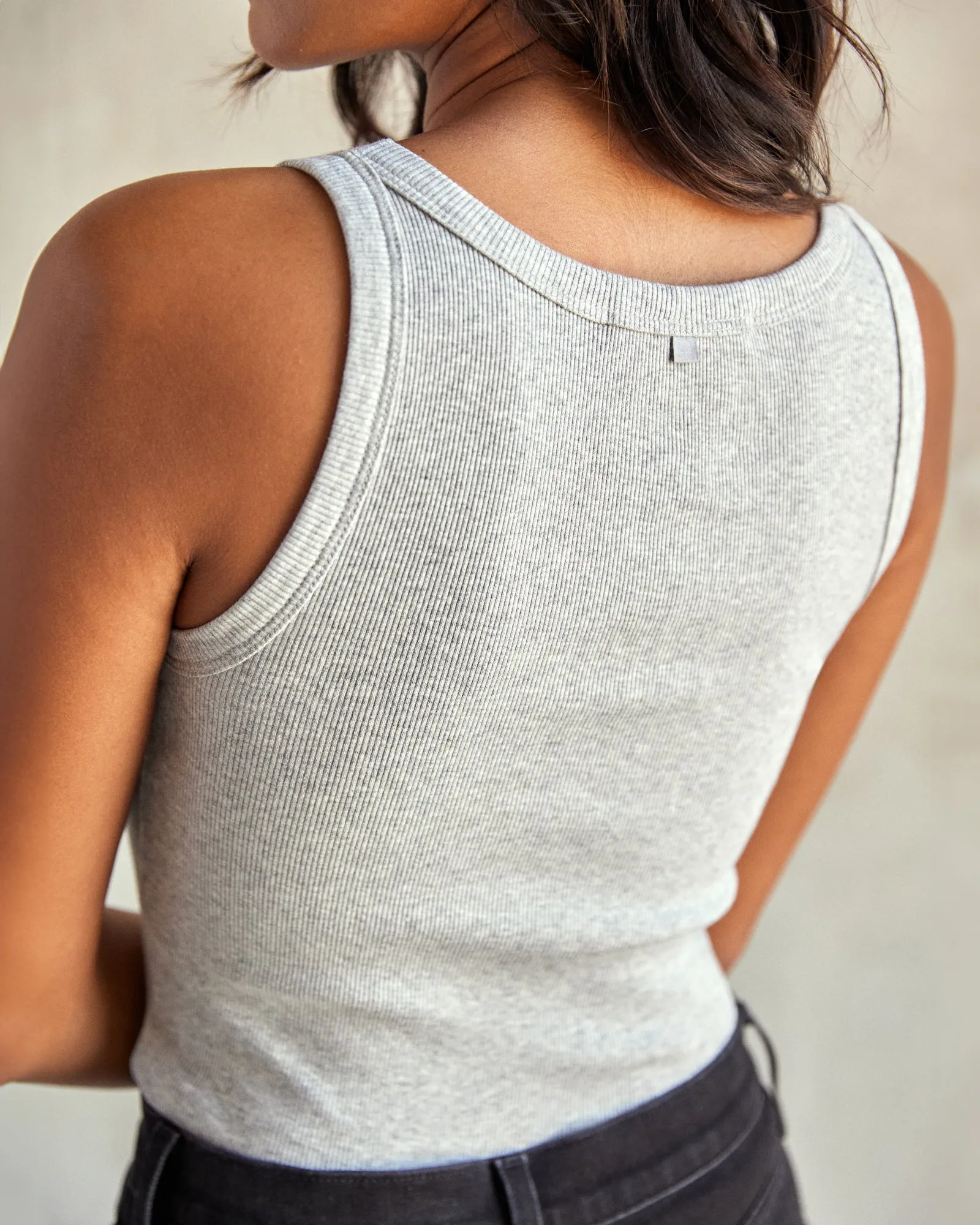 Sojourn Ribbed Tank - FINAL SALE