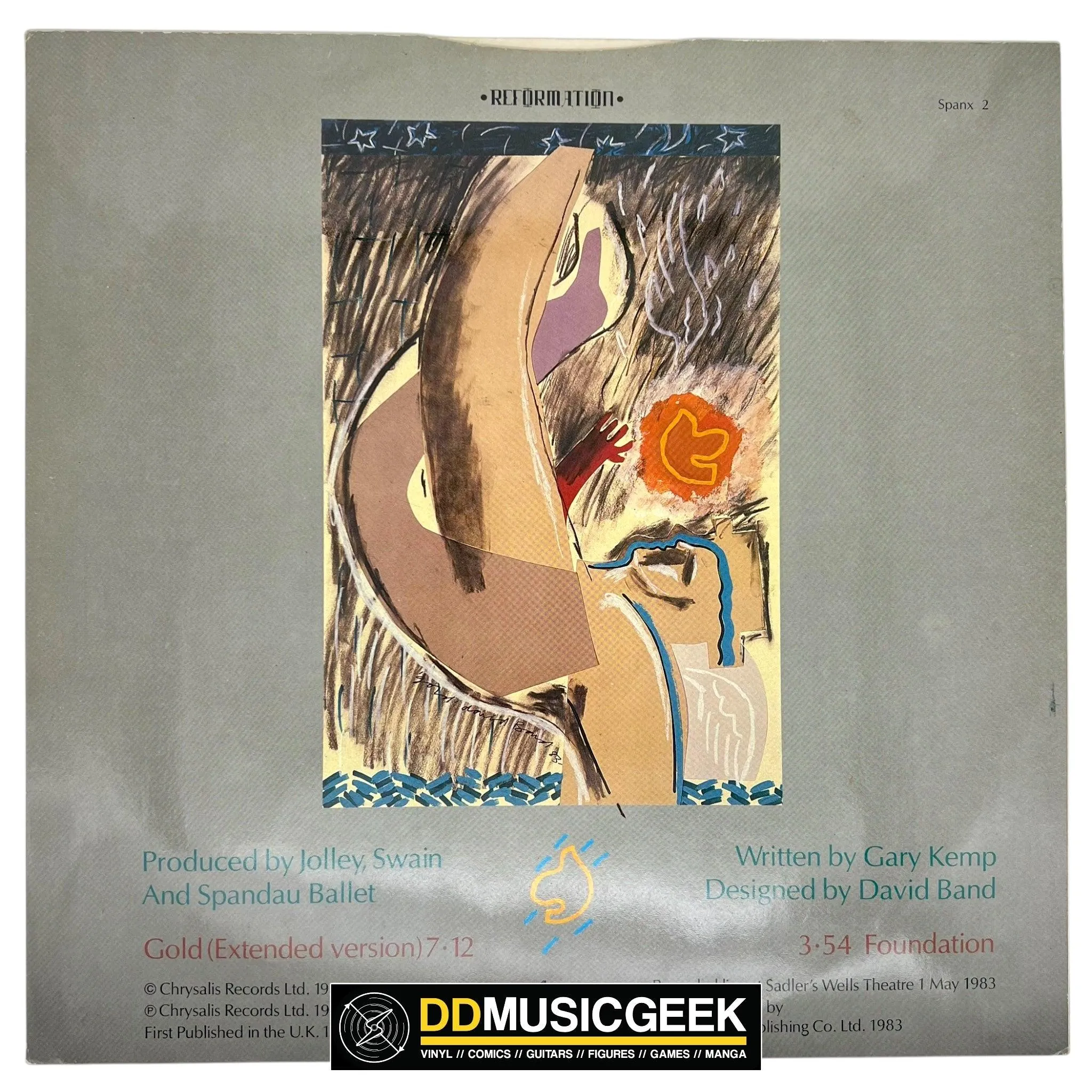 Spandau Ballet: Gold (12", Single)