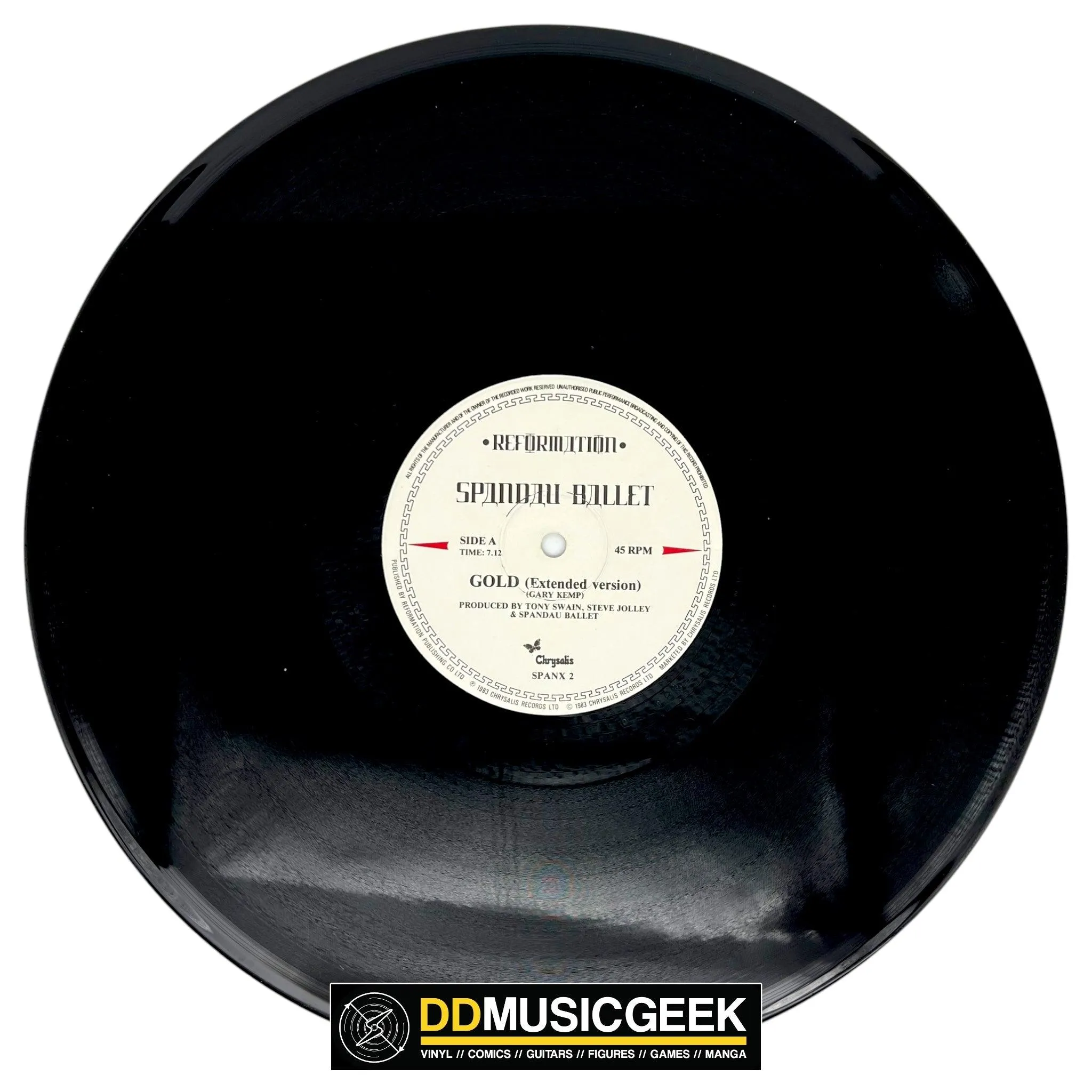 Spandau Ballet: Gold (12", Single)