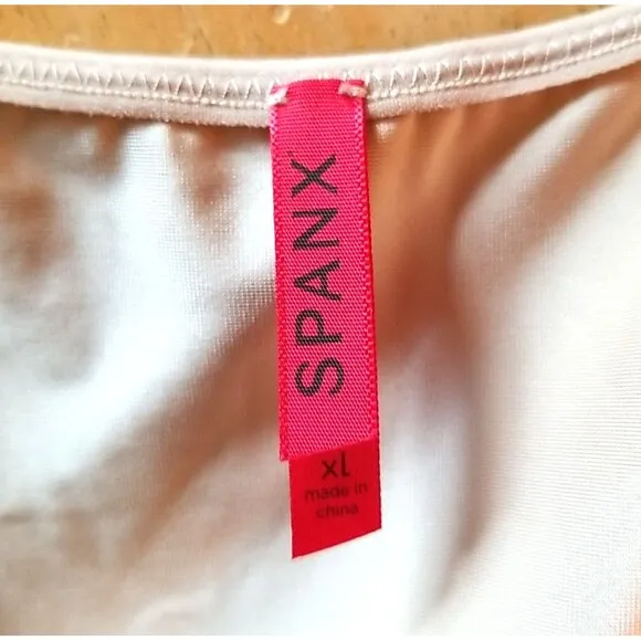 Spanx NWT Women's Simplicity OnCore Open-Bust Mid-Thigh Bodysuit Size XL     T46