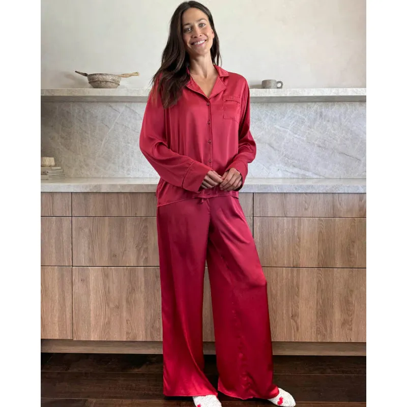 Splendid Satin Silk PJ Set