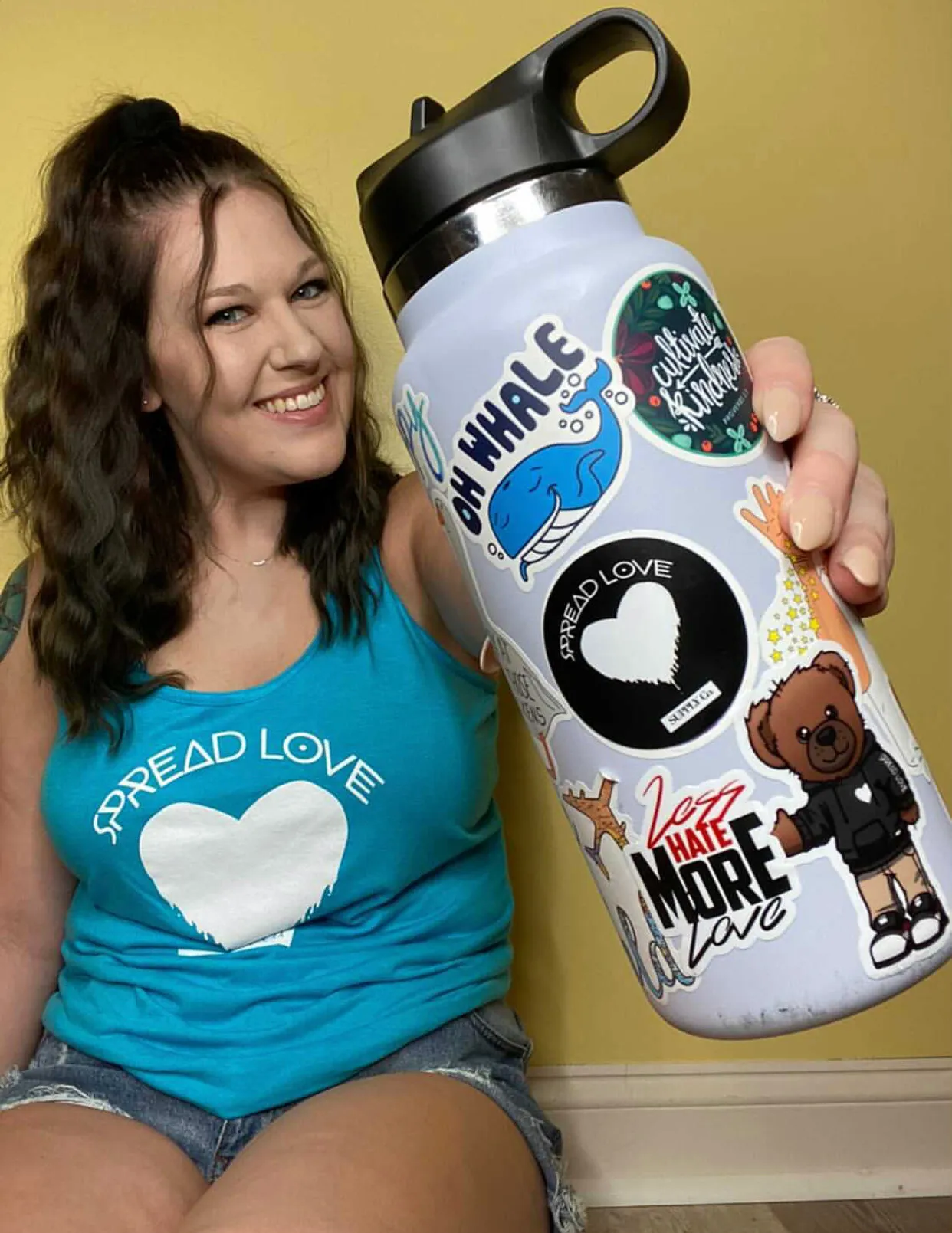 Spread Love Women's Big Logo Tank Top