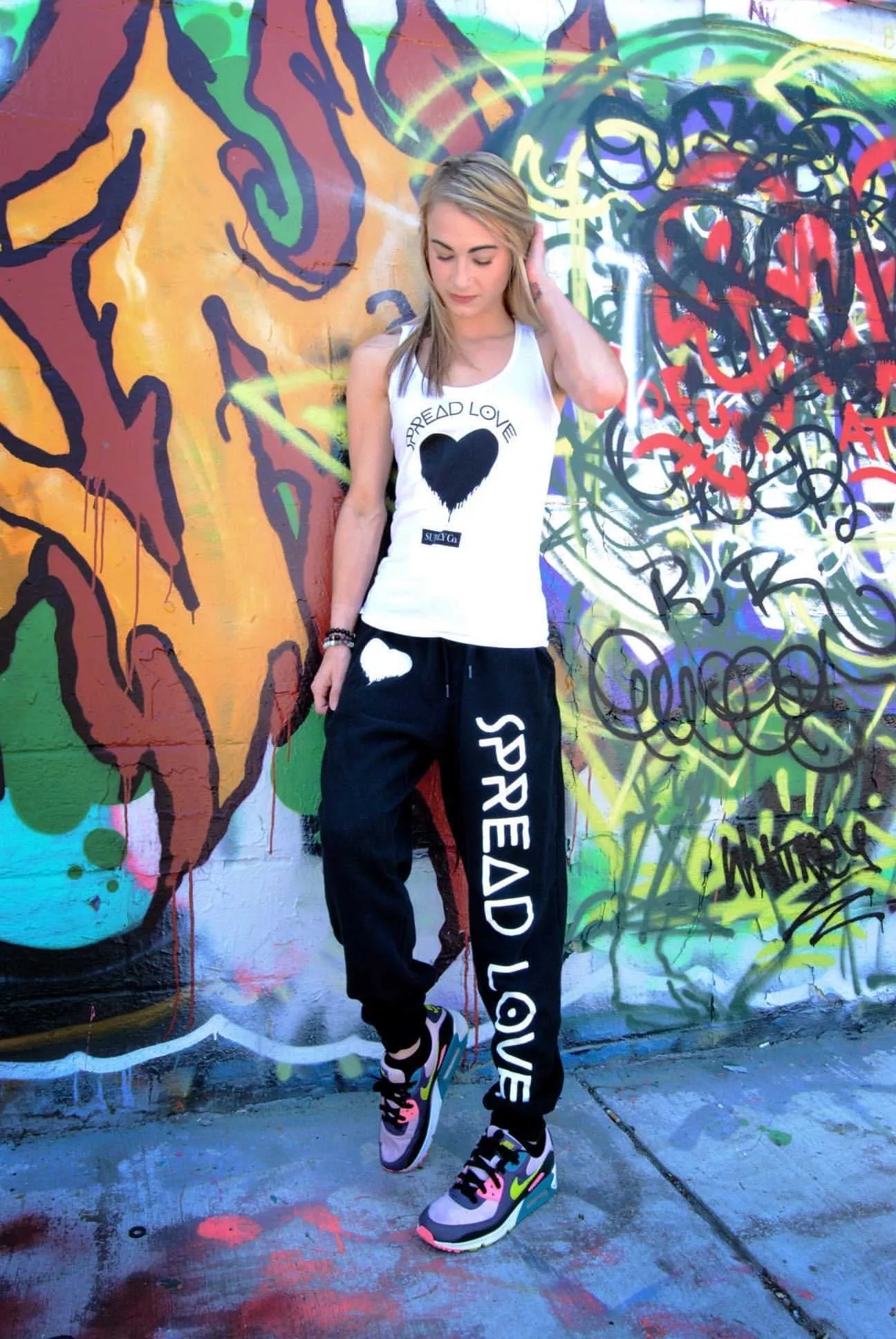 Spread Love Women's Big Logo Tank Top