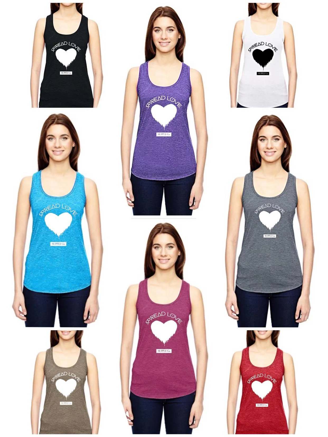 Spread Love Women's Big Logo Tank Top