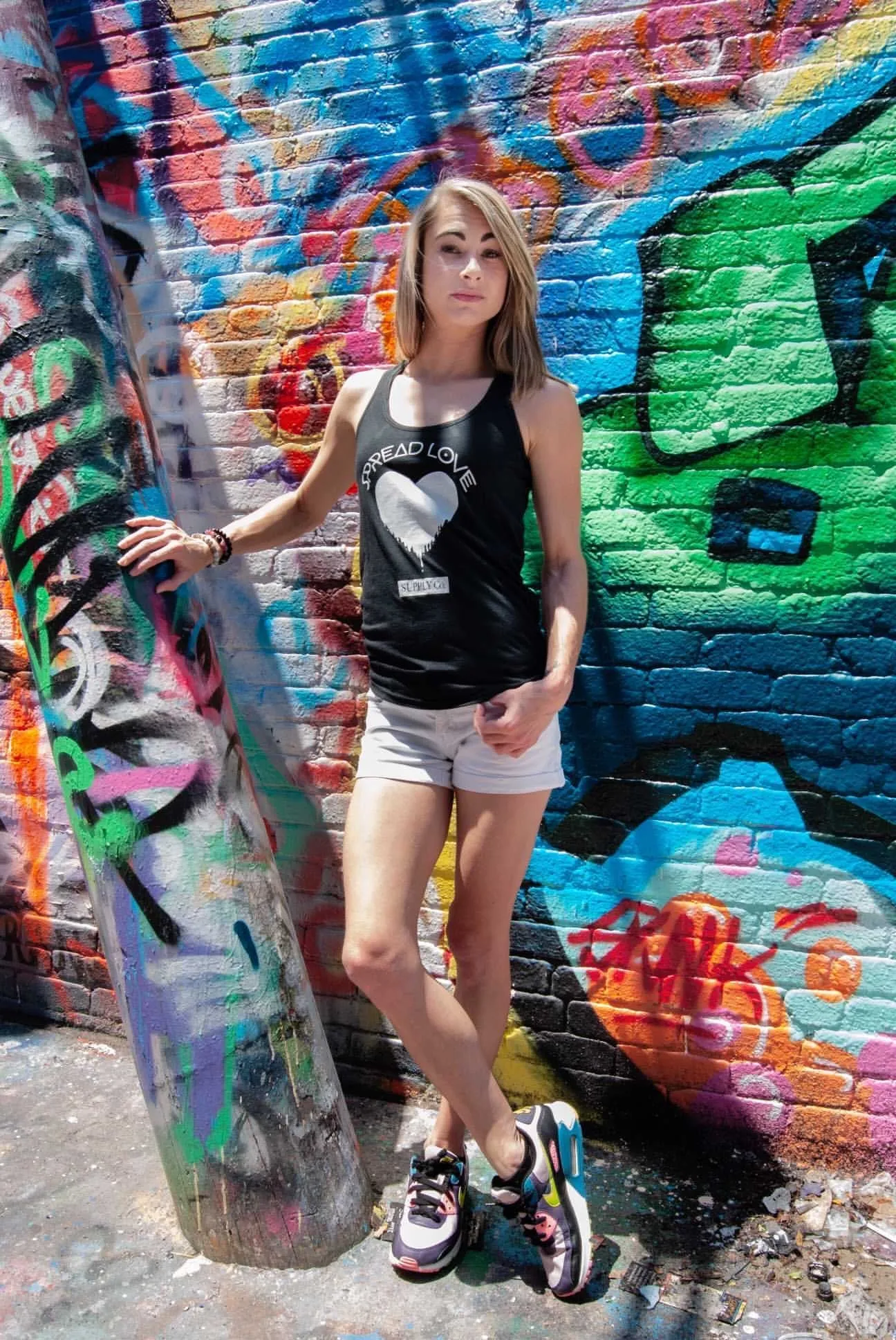 Spread Love Women's Big Logo Tank Top